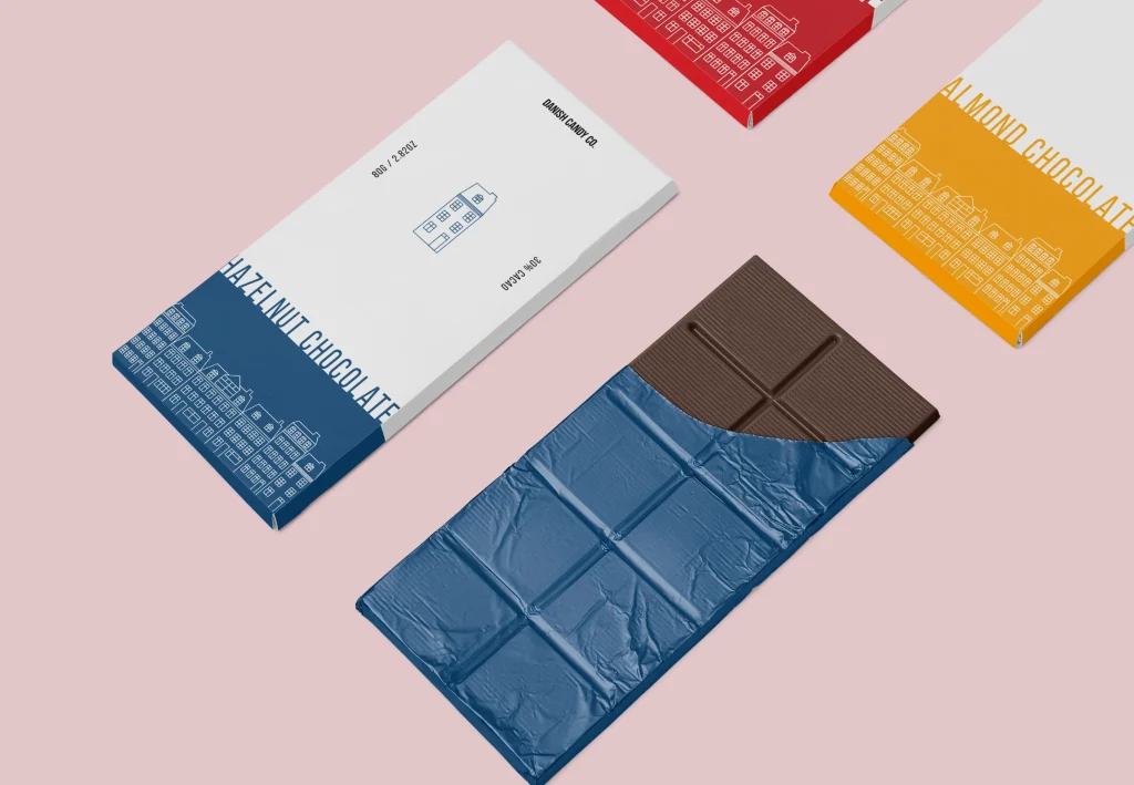 Förpackningsdesign – Danish Candy Co.